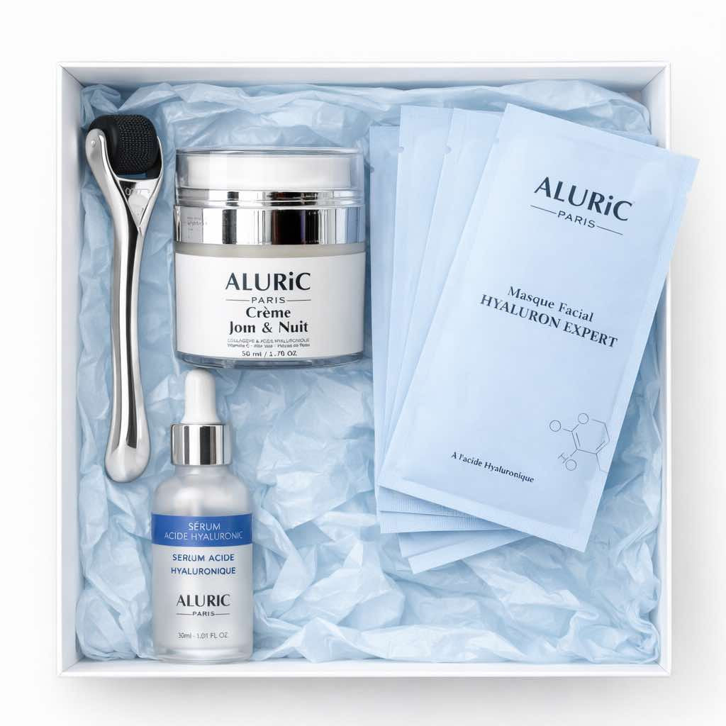 Routine anti-âge acide hyaluronique Aluric Paris